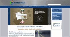Desktop Screenshot of highlandmartin.com